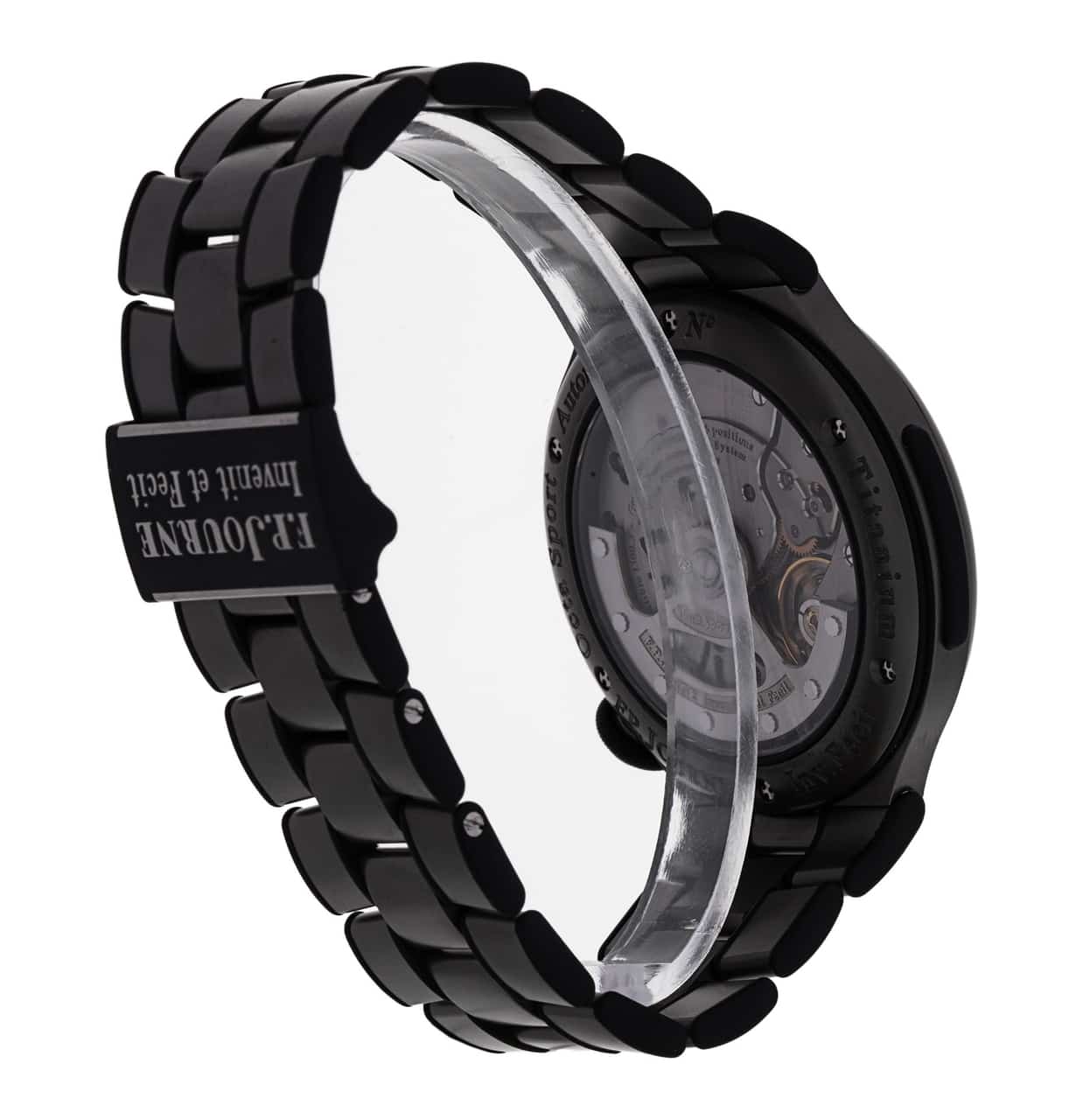 F.P. Journe Octa Sport Black Arabic Dial Bracelet Strap